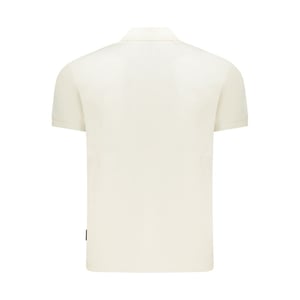 Napapijri Witte Katoenen Heren Polo