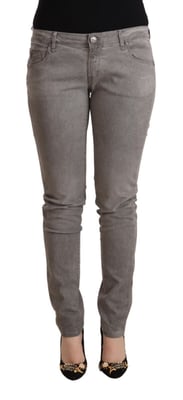Grijze Jeans Casual Stijl