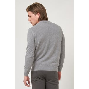Gas Grijs Wol Sweatshirt