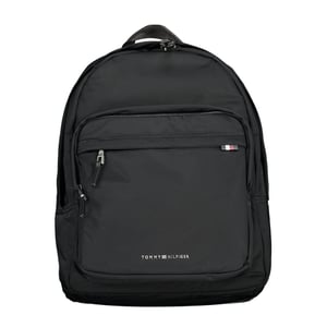 Tommy Hilfiger Zwarte Polyester Heren Rugzak