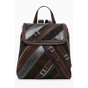 Desigual Marrone Polyurethaan Dames Rugzak