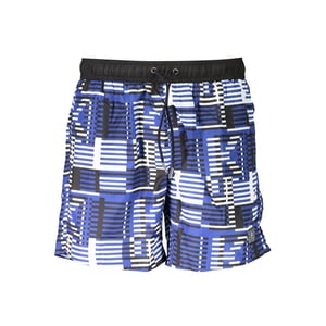 Karl Lagerfeld Blu Polyester Heren Zwem Boxer