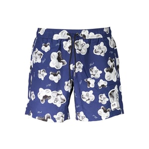 Karl Lagerfeld Blauw Polyester Heren Zwem Boxer