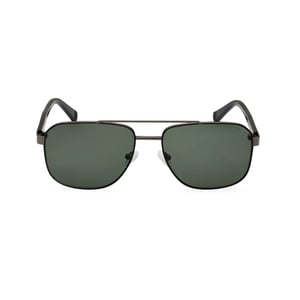 Kenneth Cole Zwarte Harsslenen Zonnebril