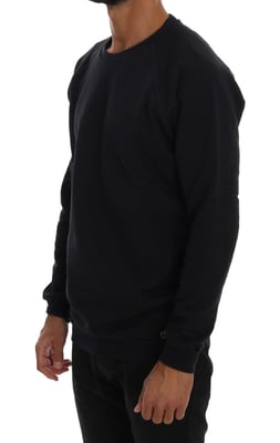 Daniele Alessandrini Blauwe Crewneck Katoenen Trui
