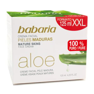 Babaria Aloë Vera Voedende Gezichtscrème Volwassen Huid 125ml