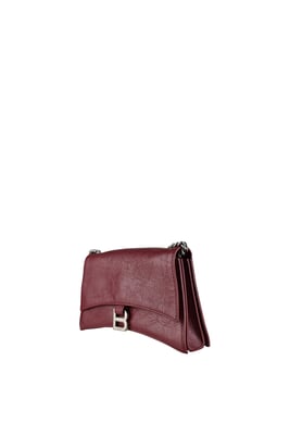 Balenciaga Ketting XS tas Bordeaux