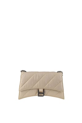 Balenciaga Ketting XS tas Beige