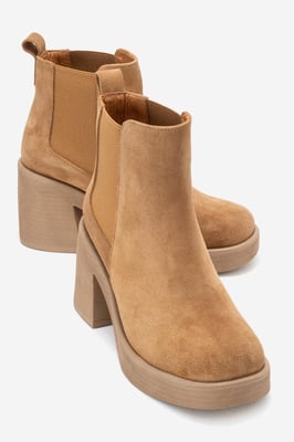 Lysa Leren Platform Laars