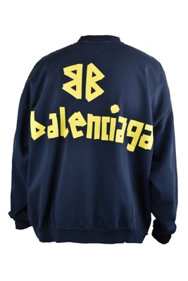 Balenciaga Sweatshirt Blauw