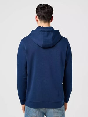 Wrangler - EMBROIDERY HOODIE NAVY