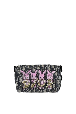 Dior Roltas met schouderriem Blauw