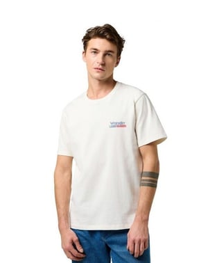 Wrangler - Americana Tshirt - White