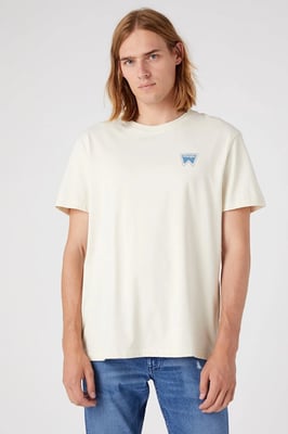 Wrangler - GRAPHIC TEE TURTLEDOVE