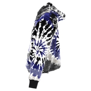 Amiri tie-dye hoodie in veelkleurige acryl