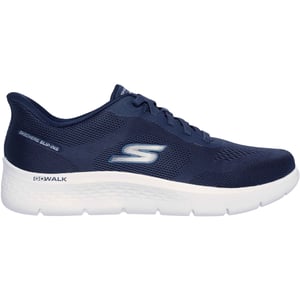Skechers Go Walk Flex Polyester Heren Navy Sportschoenen