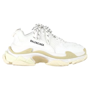 Balenciaga Triple S Sneakers in Witte Polyester