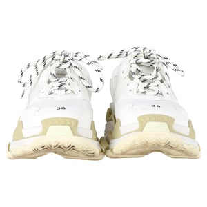 Balenciaga Triple S Sneakers in Witte Polyester