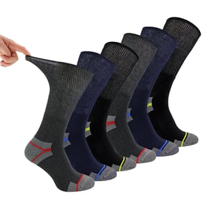 Multipack Mannen Diabetische Werkn socks | Niet-Elastische Ademend Diabetisch Sokken