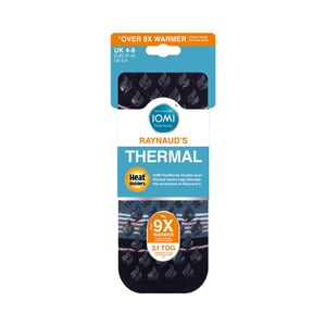 1 Pack Dikke 3.1 TOG Antislip Thermo Slippersokken voor Raynaud