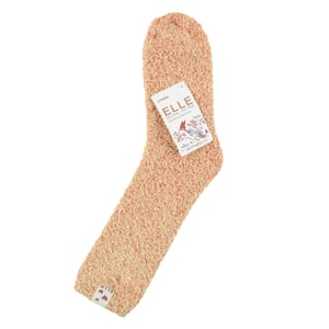 2-Pack Dames Twee Kleurige Gezellige Bed- en Huissokken - Warme Zachte Ontspannende Comfort