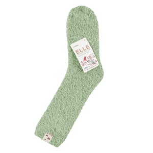 2-Pack Dames Twee Kleurige Gezellige Bed- en Huissokken - Warme Zachte Ontspannende Comfort