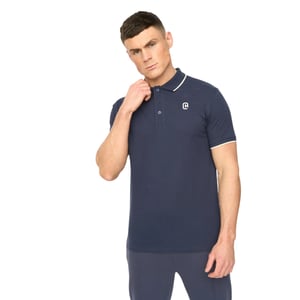Crosshatch Heren Crufton Pol shirt (Marineblauw)
