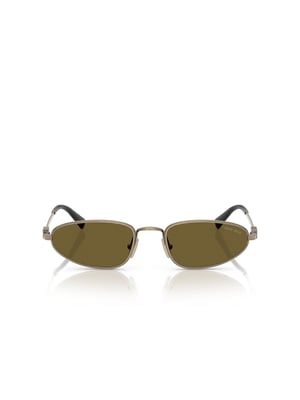Miu Miu Zonnebril Bruin/Goud