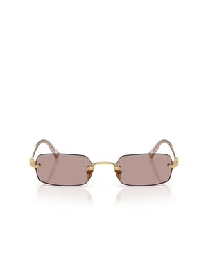 Miu Miu Zonnebril Paars/Goud
