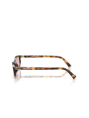 Miu Miu Zonnebril Rood/Tortoishell