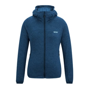 Regatta Dames/Dames Ferna Stretch Fleecejack met capuchon (Aviator Blauw)