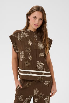 Blouse met korte mouwen RosashellSZ Blouse met korte mouwen Loose fit