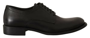 Dolce & Gabbana Zwarte Veterschoenen van Leer voor Heren