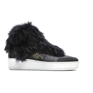 Mr&Mrs Italy Blauwe Katoenen Dames Sneakers