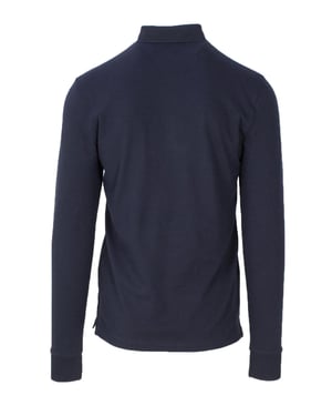 Armani Exchange Blauwe Katoenen Poloshirt