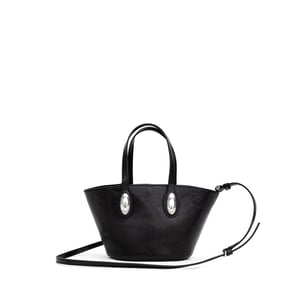 Alexander Wang Zwarte Leren Schoudertas
