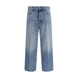 Haikure Blauwe Katoenen Boyfriend Jeans