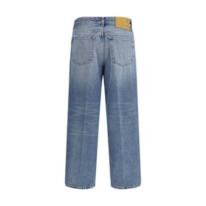 Haikure Blauwe Katoenen Boyfriend Jeans