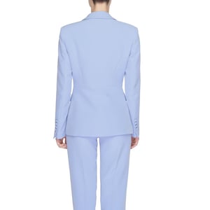 Silence Paarse Polyester Blazer