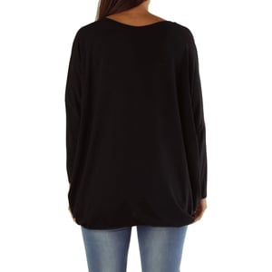 Met Zwart Viscose Sweater