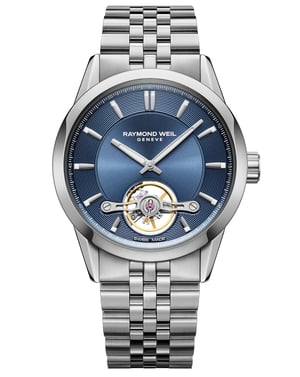 Raymond Weil Freelancer Heren Horloge Zilverkleurig 2781-ST-50051