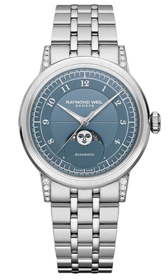 Raymond Weil Millesime Dames Horloge Zilverkleurig 2145-STS-05511