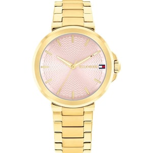 Tommy Hilfiger Lori Dames Horloge Goudkleurig 1782779