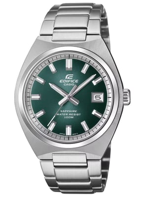 Casio Edifice Heren Horloge Zilverkleurig EFB-109D-3AVEF