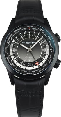 Raymond Weil Freelancer Heren Horloge Zwart 2765-BKC-20001
