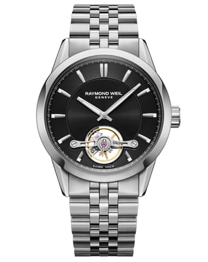 Raymond Weil Freelancer Heren Horloge Zilverkleurig 2781-ST-20051