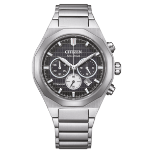 Citizen Zenshin Senkei Heren Horloge Zilverkleurig CA4690-51E