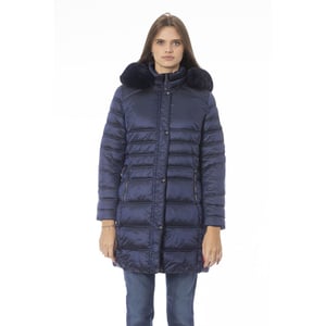 Baldinini Trend Lichtblauwe Polyester Jassen & Mantel