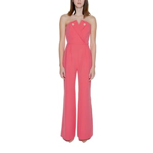 Silence Oranje Polyester Jumpsuit
