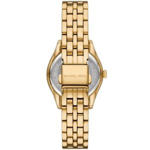 Michael Kors MK4870 Harlowe 33mm Groene Wijzerplaat Dameshorloge - Gouden Roestvrij Staal